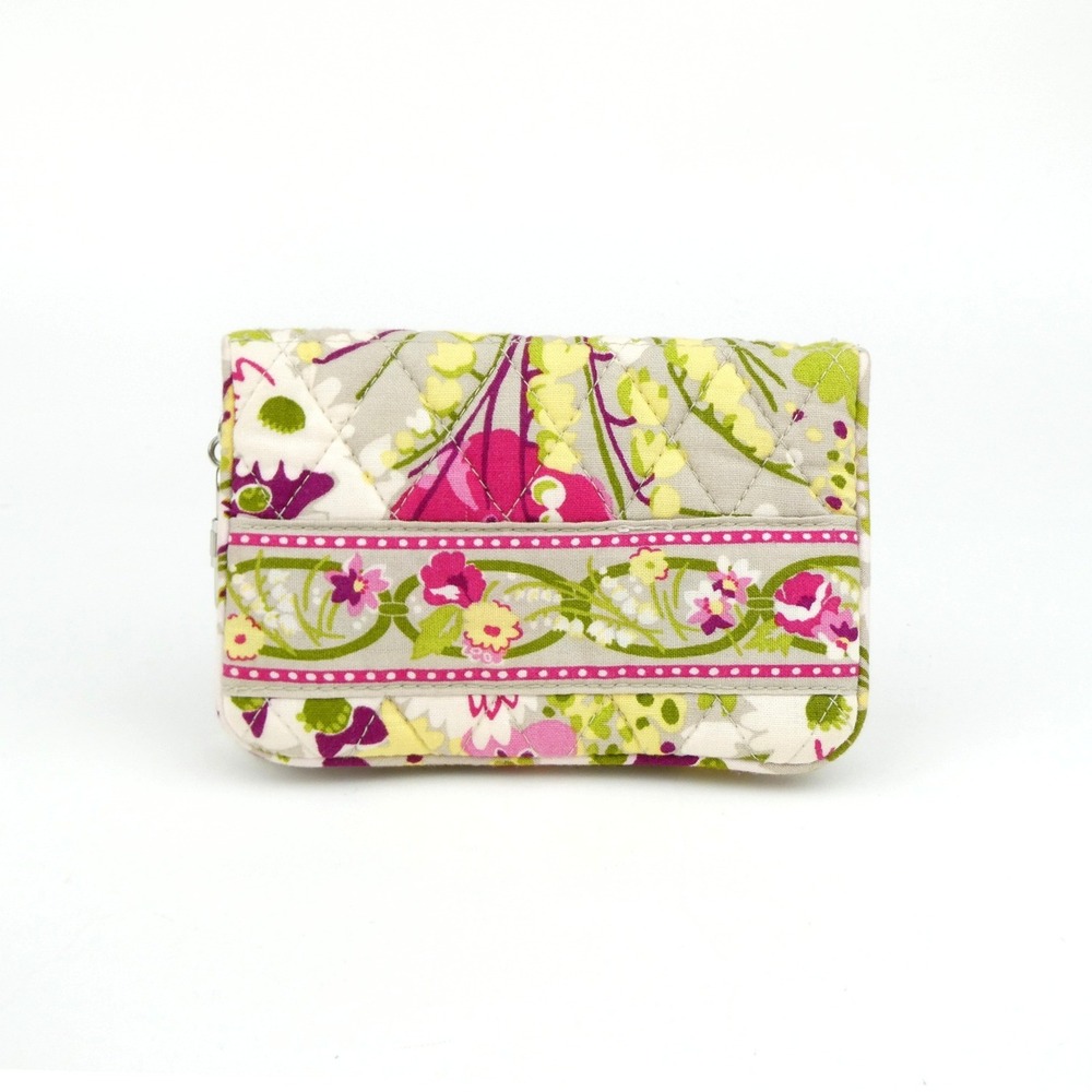Vera Bradley Make Me Blush Bifold Taxi Wallet